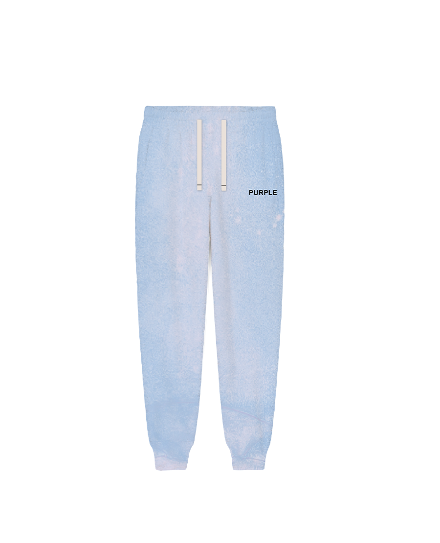 Purple Brand French Terry Jogger Placid Blue
